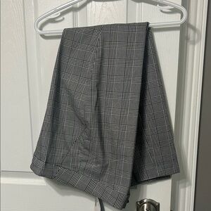 Ricki's Black and White Plaid Straight Leg Pants